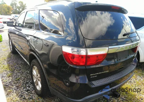 2013 Dodge Durango Crew из США, поврежденный, VIN 1C4RDJDG6DC676496